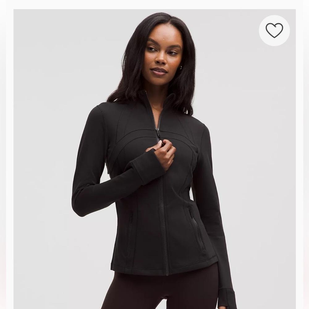 NWT Lululemon Black Define Jacket size 4